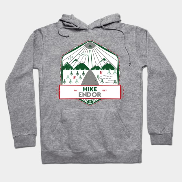 Hike Endor Hoodie by the50ftsnail